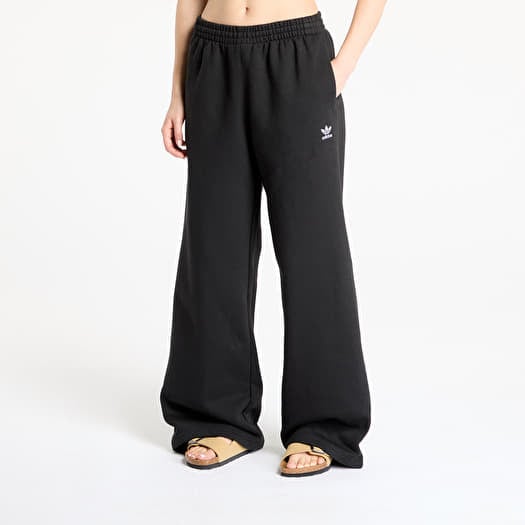 adidas Essentials Wide Leg Pant Fleece Black