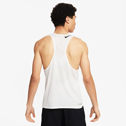 Nike Aeroswift タンクトップ XLホワイト Men's tank tops Nike AeroSwift Men's Dri-FIT ADV Running