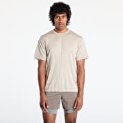 Satisfy AuraLite Pleated T-Shirt UNISEX Mineral Dune