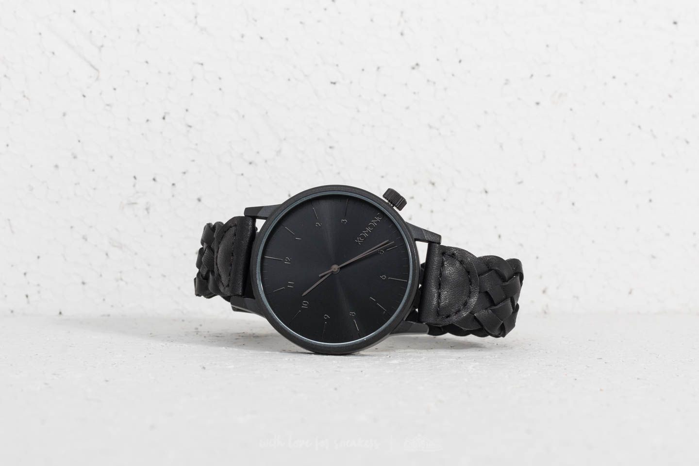 Armbanduhren Komono Winston Woven Watch All Black
