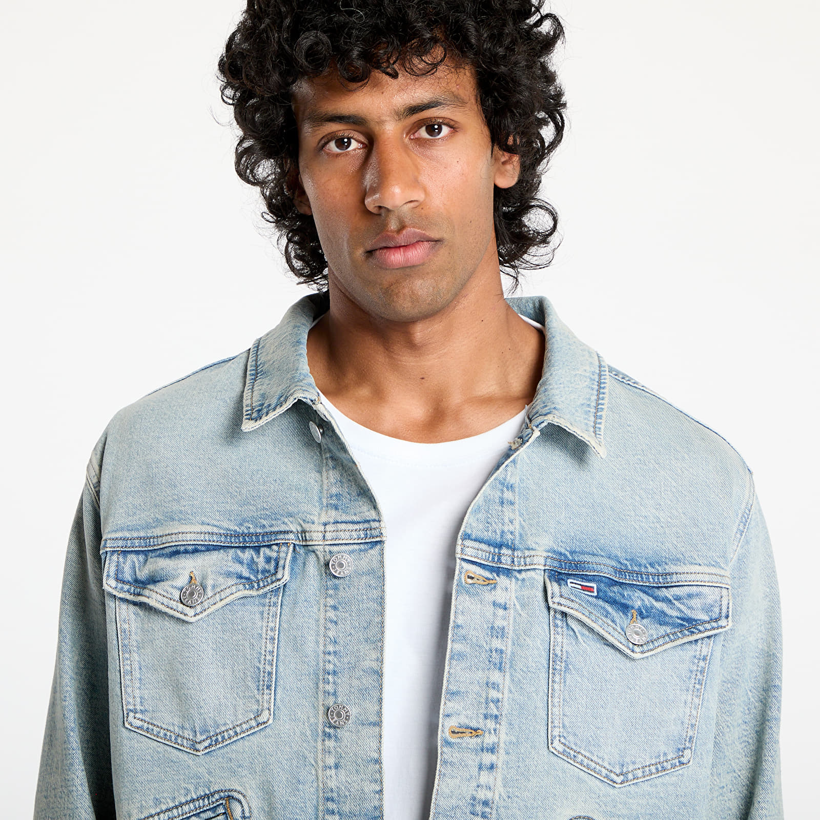 Chaquetas Tommy Jeans Isaac Relaxed Trucker Jacket Denim