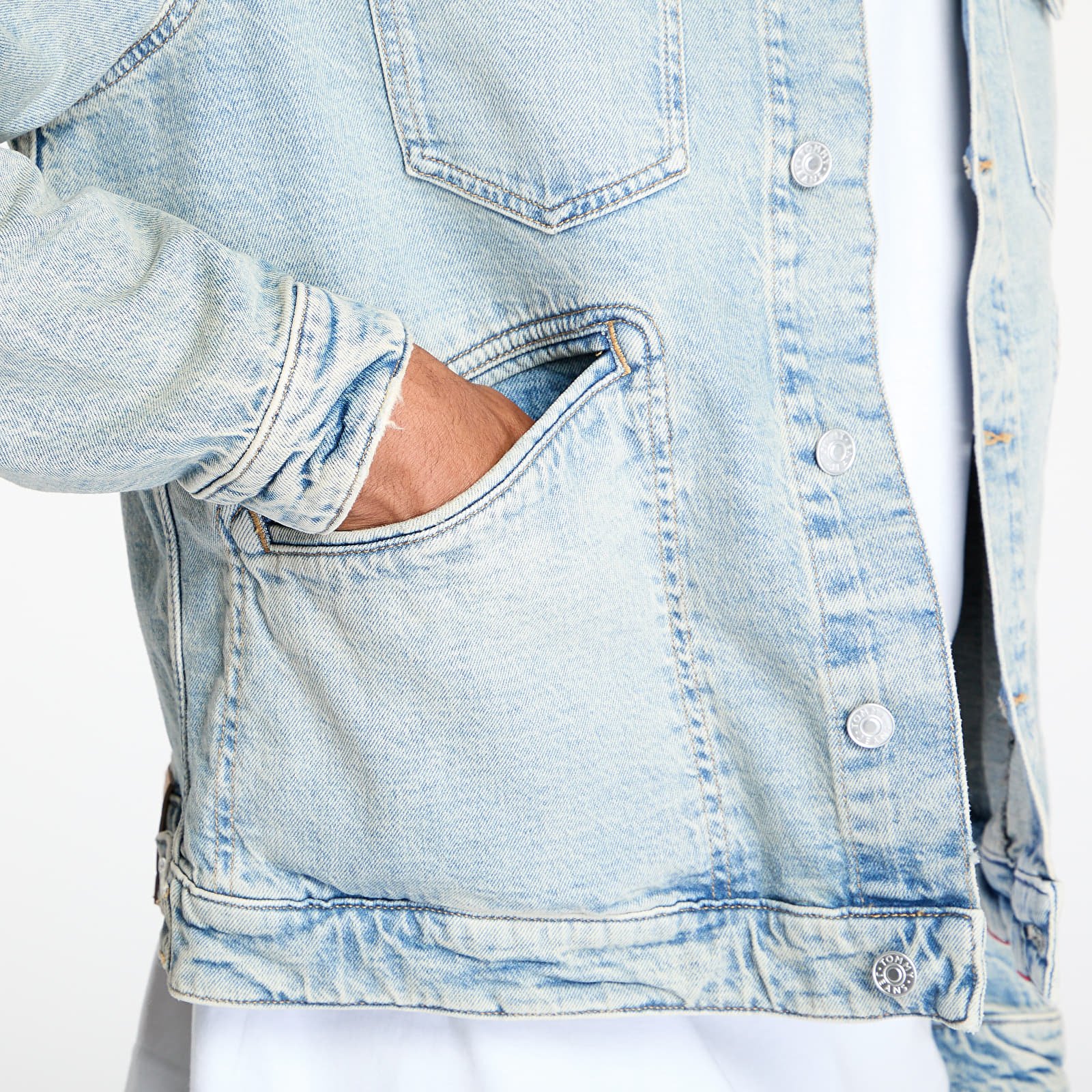 Chaquetas Tommy Jeans Isaac Relaxed Trucker Jacket Denim