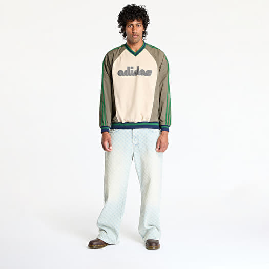ADIDAS Brain Dead クルーネック L adidas x Brain Dead Crewneck Brown/ Branch | Footshop