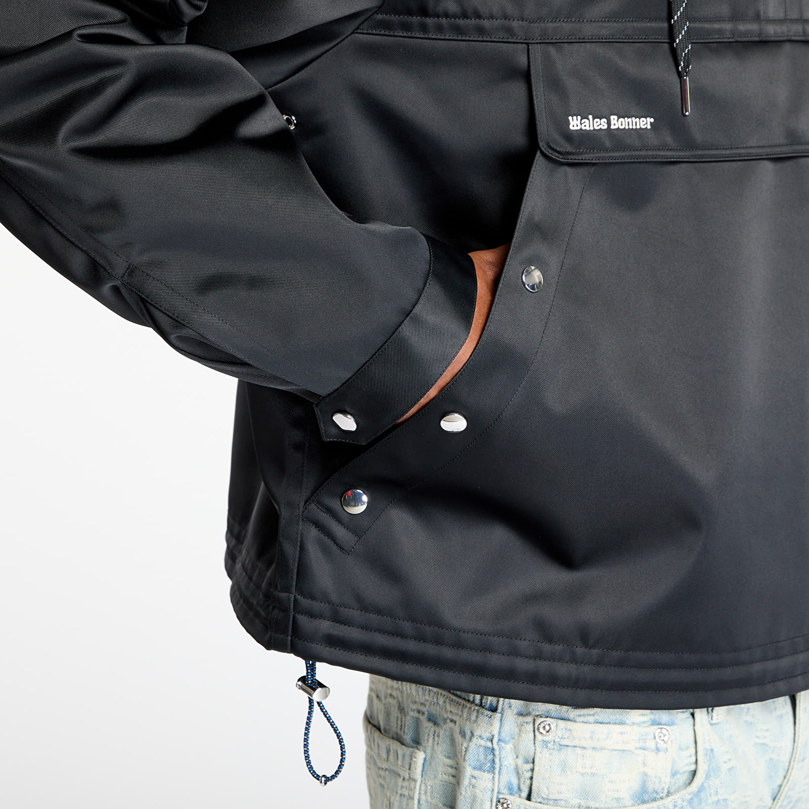 Jacken adidas x Wales Bonner Fm Jacket Black/ Black