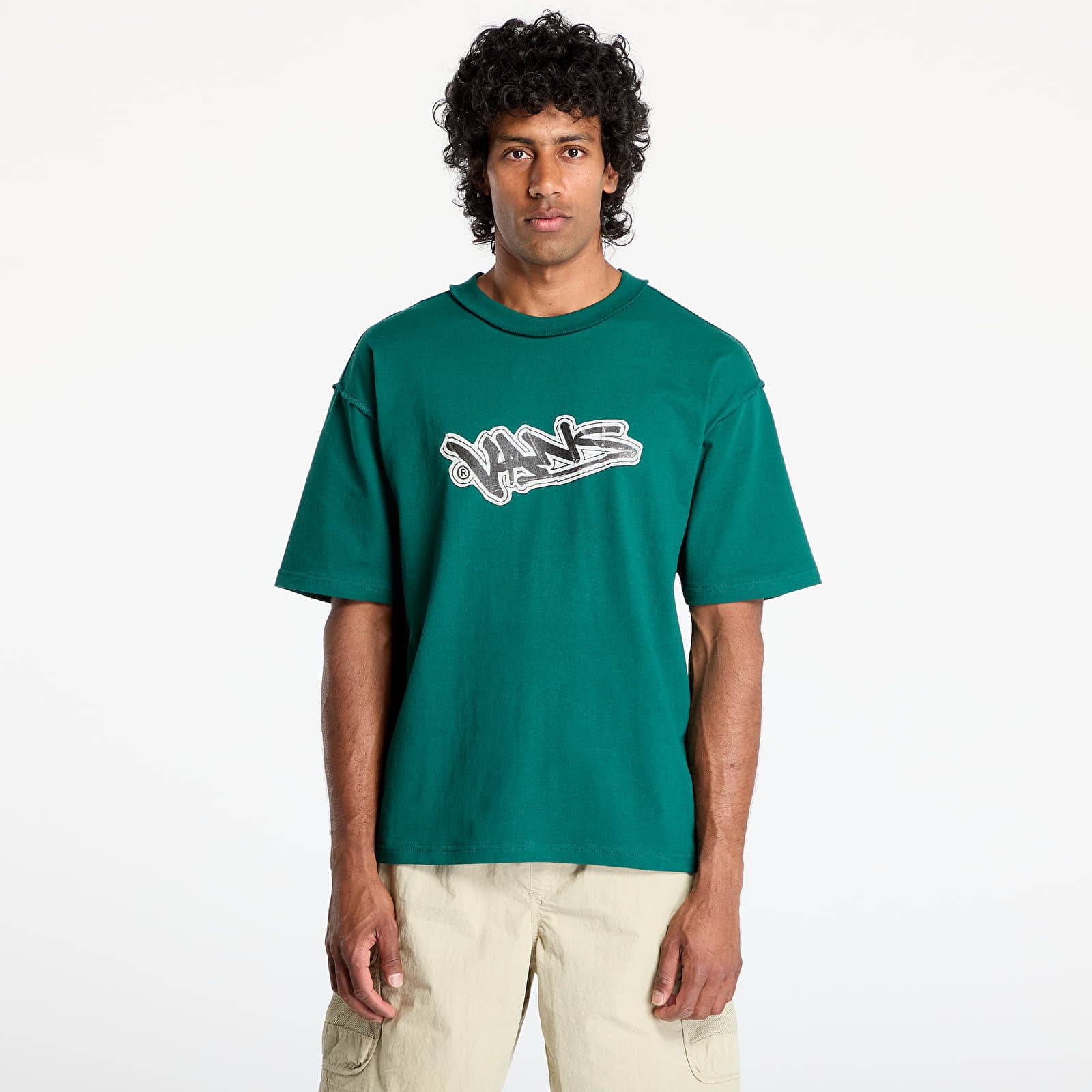 Tricou Vans LX Slap Short Sleeve Tee Rain Forest L