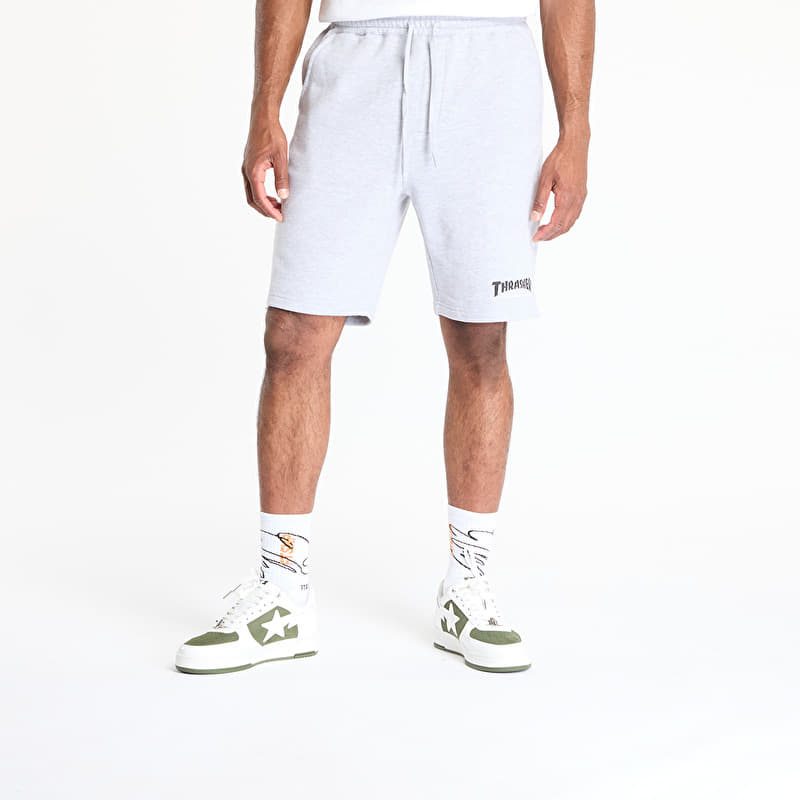 Thrasher Mag Logo P.E. Shorts Grey