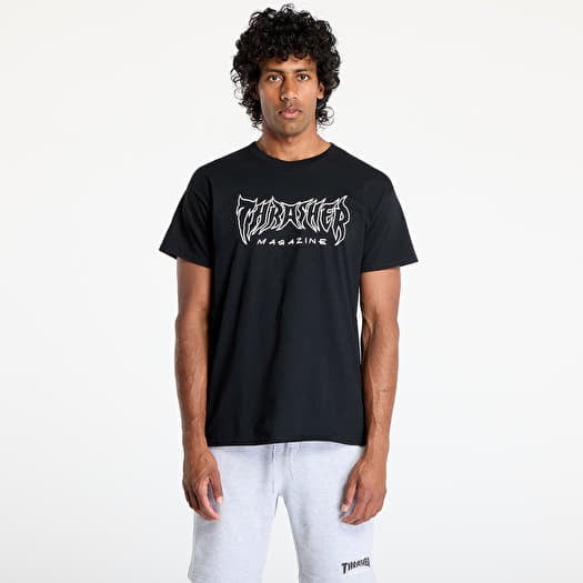 T-shirt Thrasher Metal T-Shirt Black