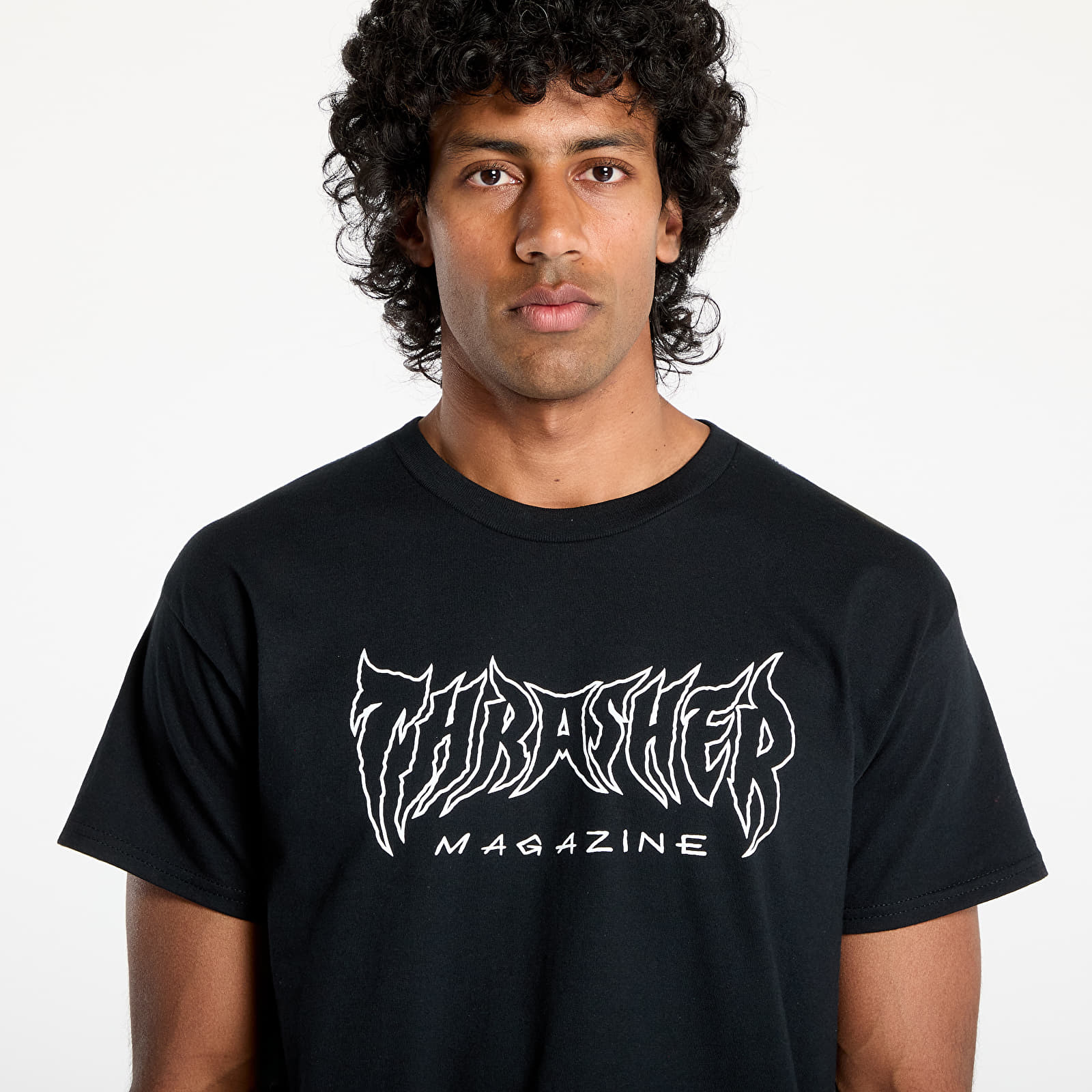 T-shirts Thrasher Metal T-Shirt Black