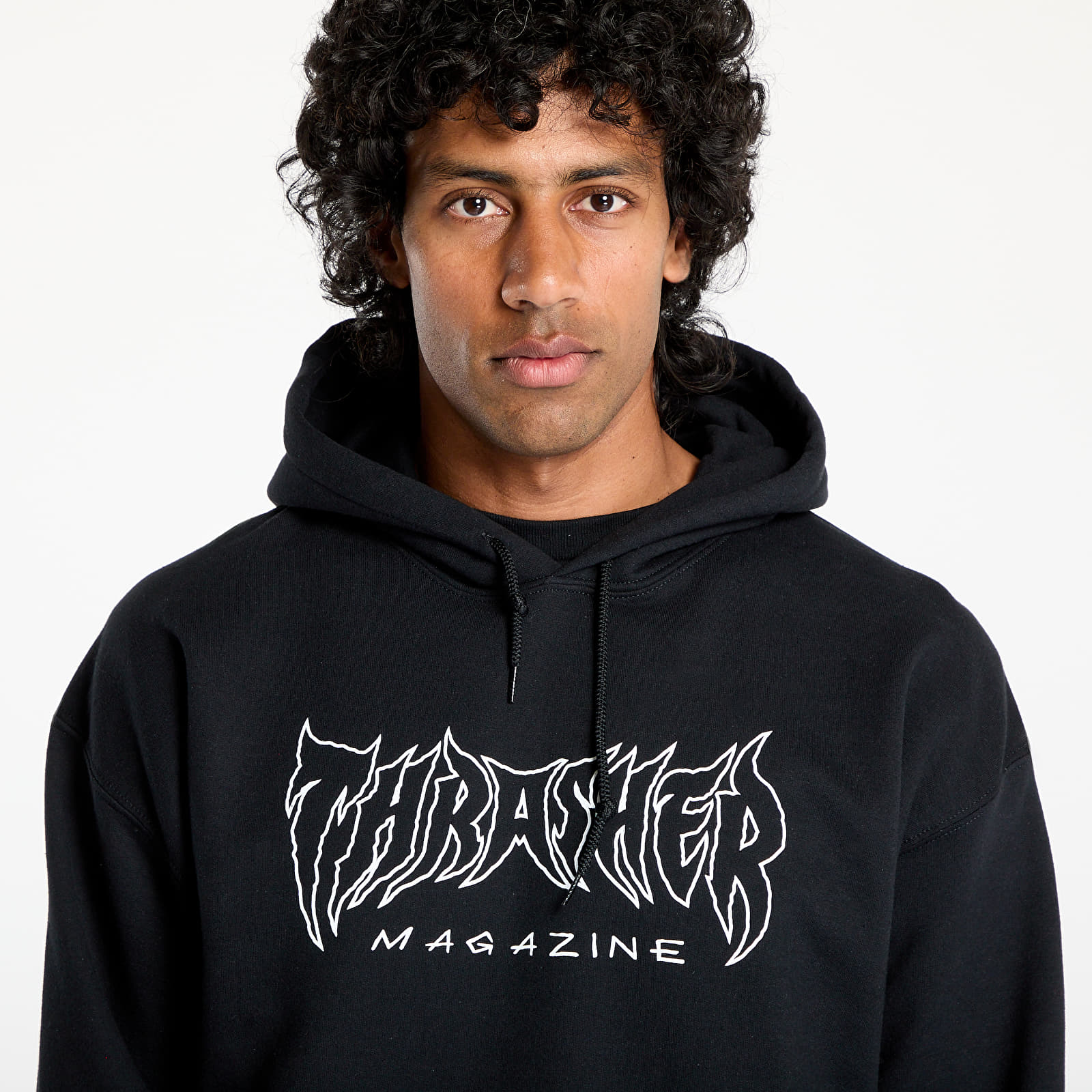 Kapuutsikud ja kampsunid Thrasher Metal Hoodie Black