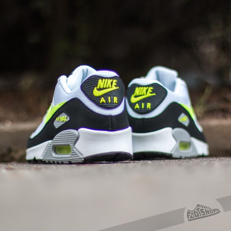 Shoes Nike Air Max 90 Essential White/Volt/Black/Grey
