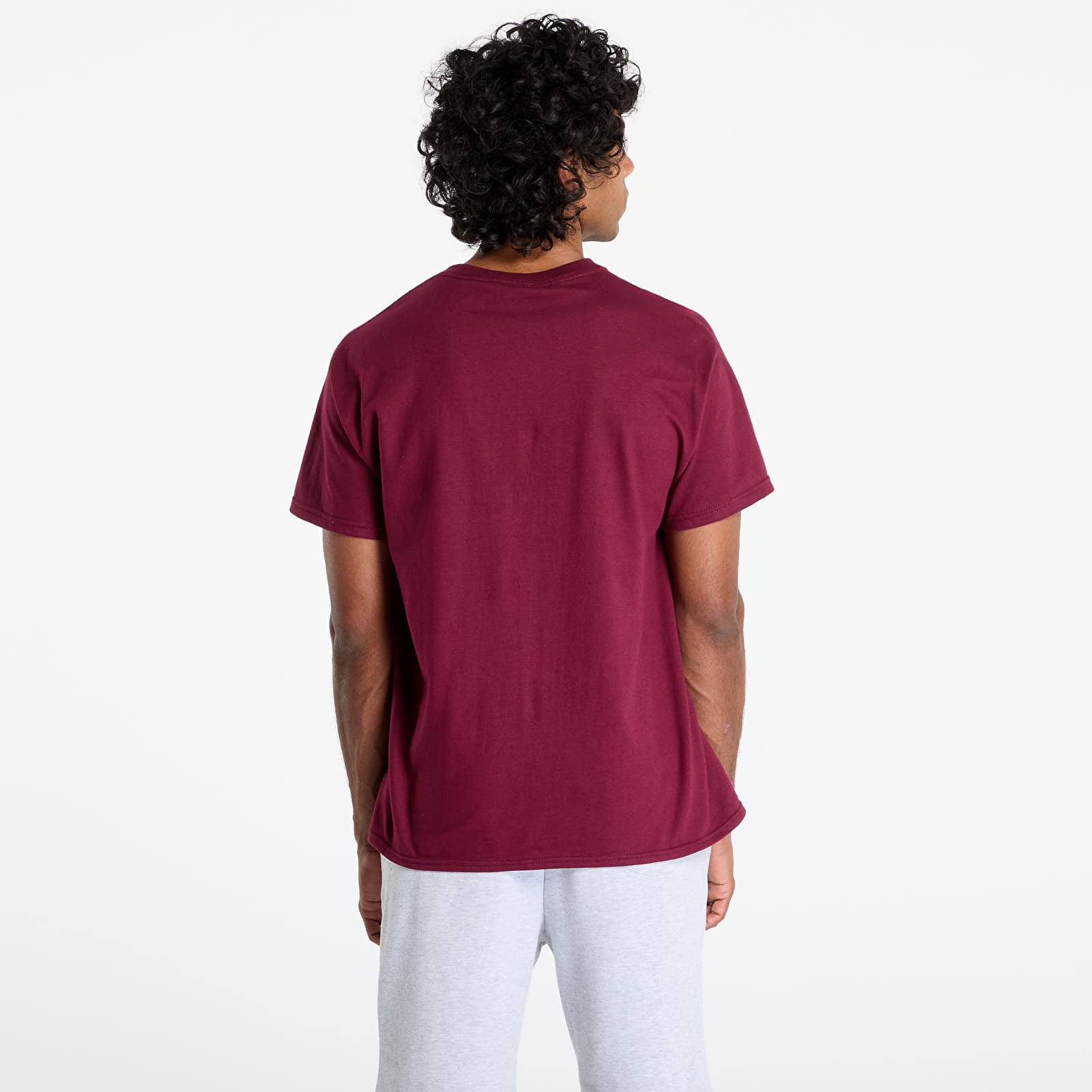 T-shirts Thrasher Stacked T-Shirt Maroon