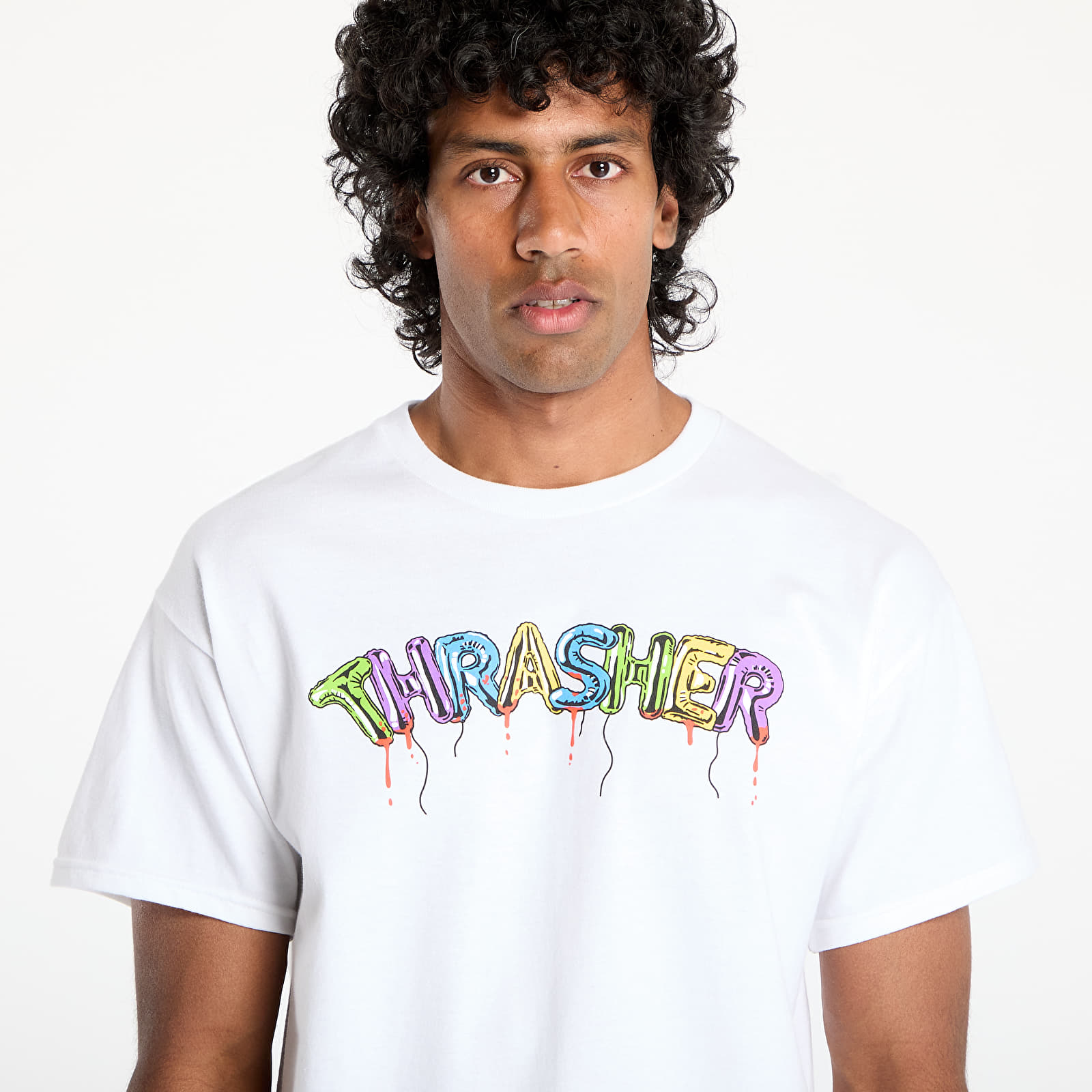 T-särgid Thrasher Balloons T-Shirt White