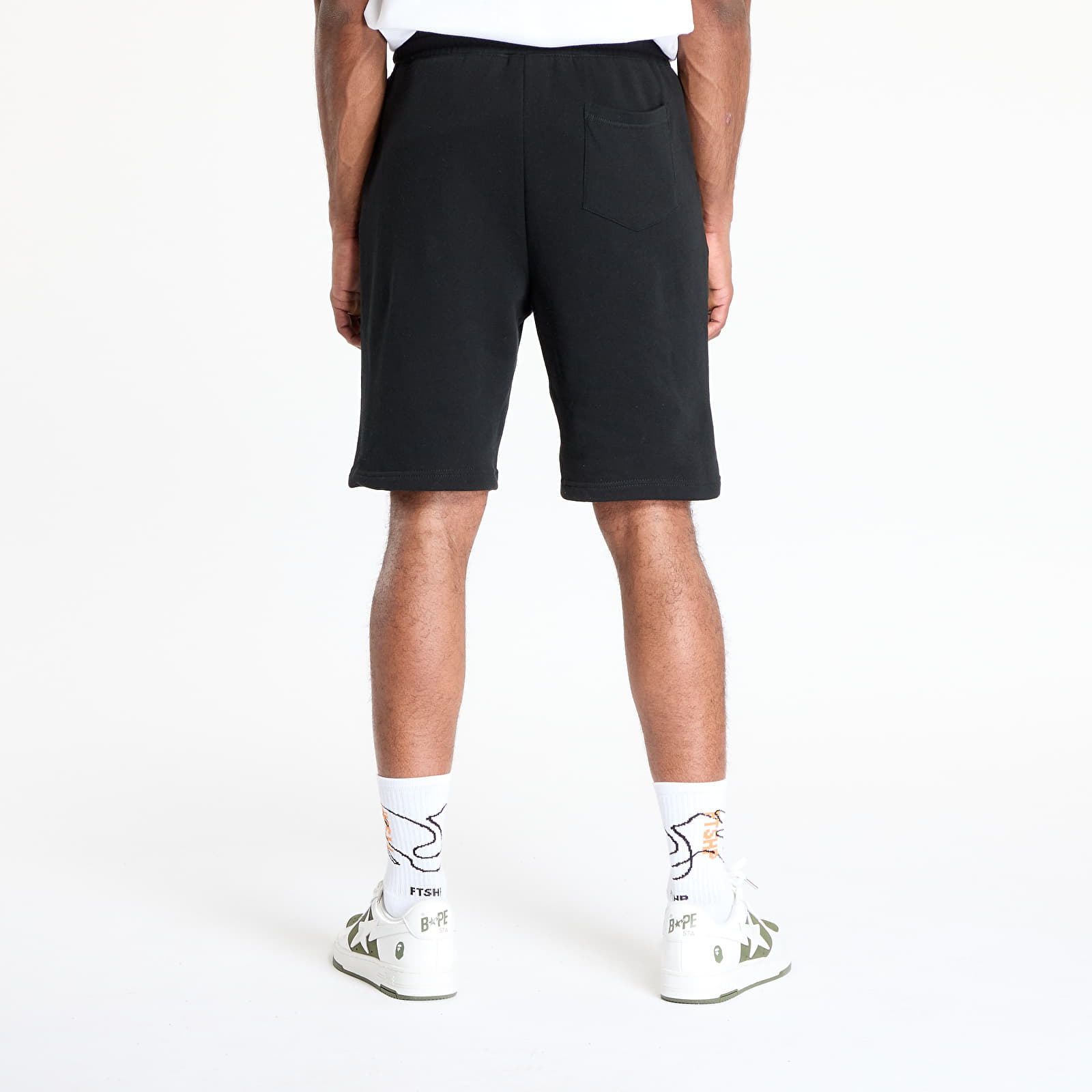 Rövidnadrágok Thrasher Flame P.E. Shorts Black