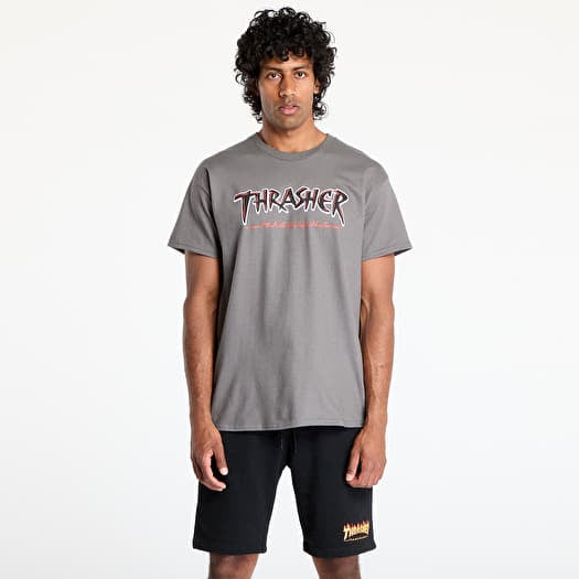T-shirt Thrasher Slash T-shirt Charcoal