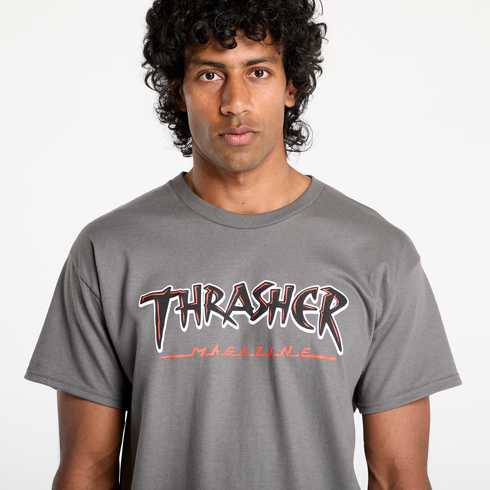 T-shirts Thrasher Slash T-shirt Charcoal