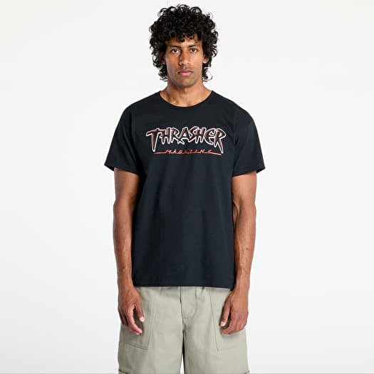 T-shirt Thrasher Slash T-Shirt Black