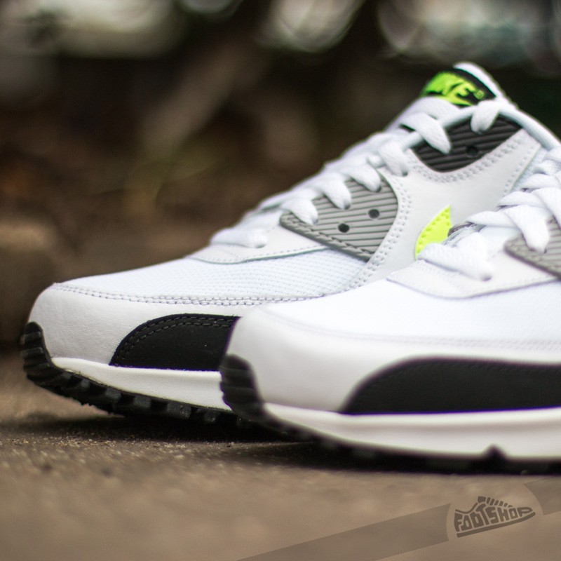 Shoes Nike Air Max 90 Essential White/Volt/Black/Grey