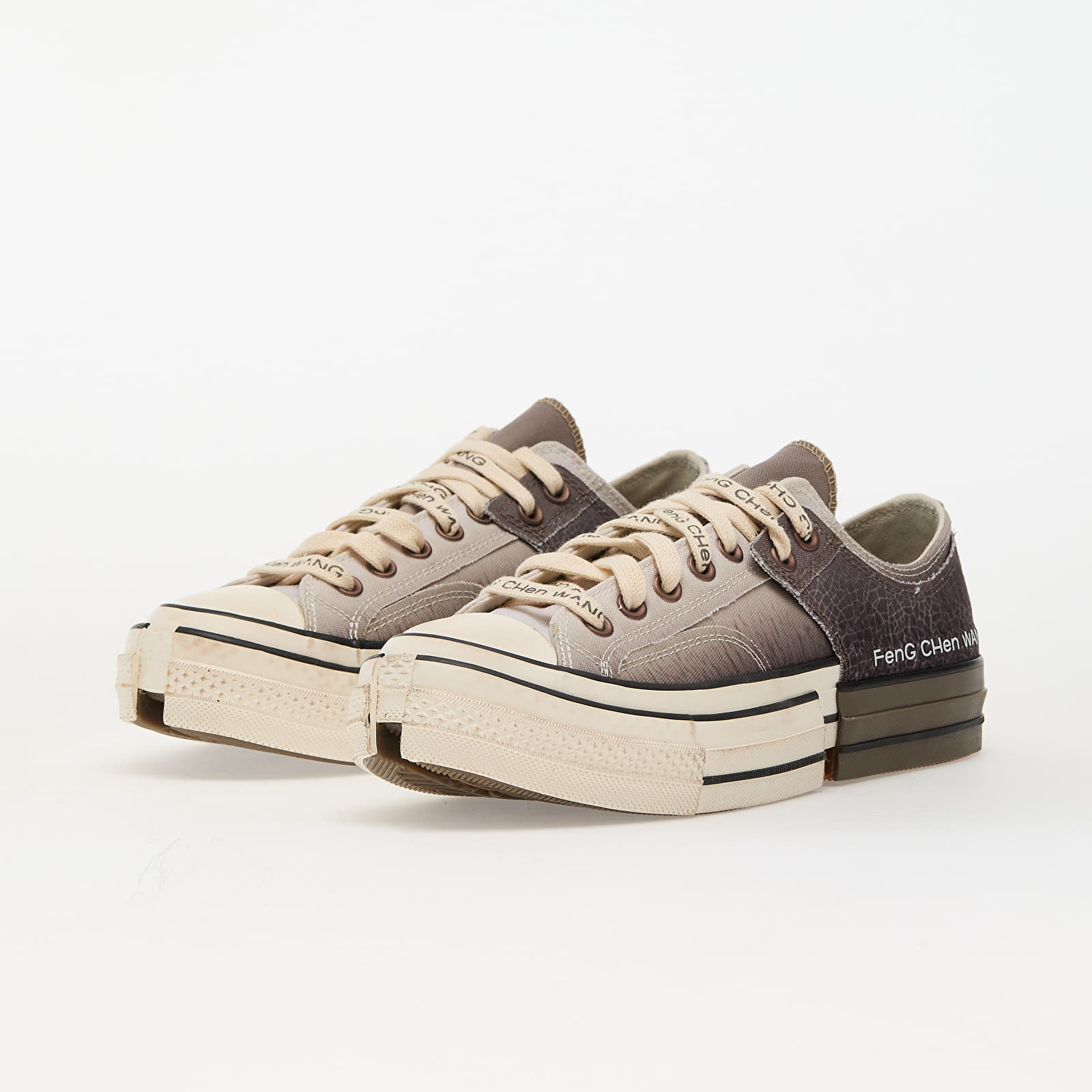 Zapatillas Hombre Converse Chuck 70 Feng Chen Wang 2-in-1 Chuck 70 Low Top Brown Egret