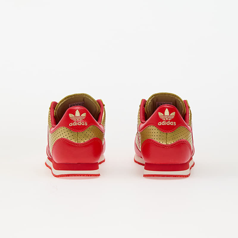 【新品】 オリバーガル Gal Gold shoe and red sole Men's shoes adidas Galaxy OG Gold Met./ Red/ Off White (JR5695