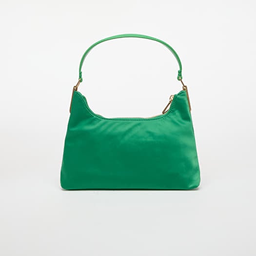 Handbags Calvin Klein Jeans Satin Nylon Small Shoulder Bag Green