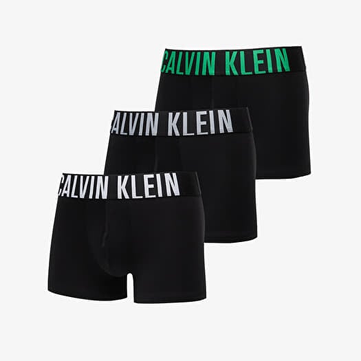 Calvin Klein Intense Power Microfiber Stretch Trunk 3-Pack Black