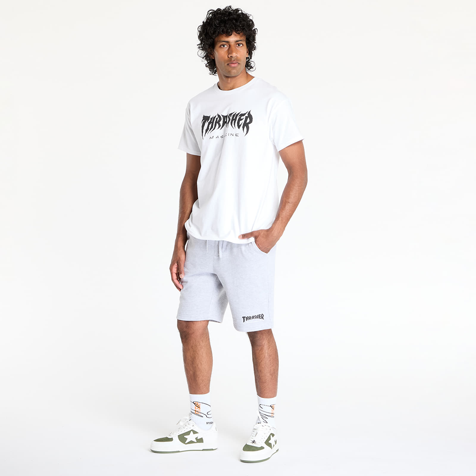 Camisetas Thrasher Metal T-Shirt White