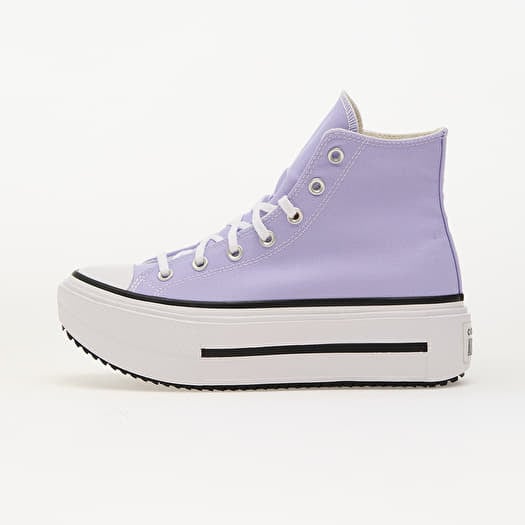 Converse Chuck Taylor All Star Lift Double Stack Violet Heat/ Egret/ Black
