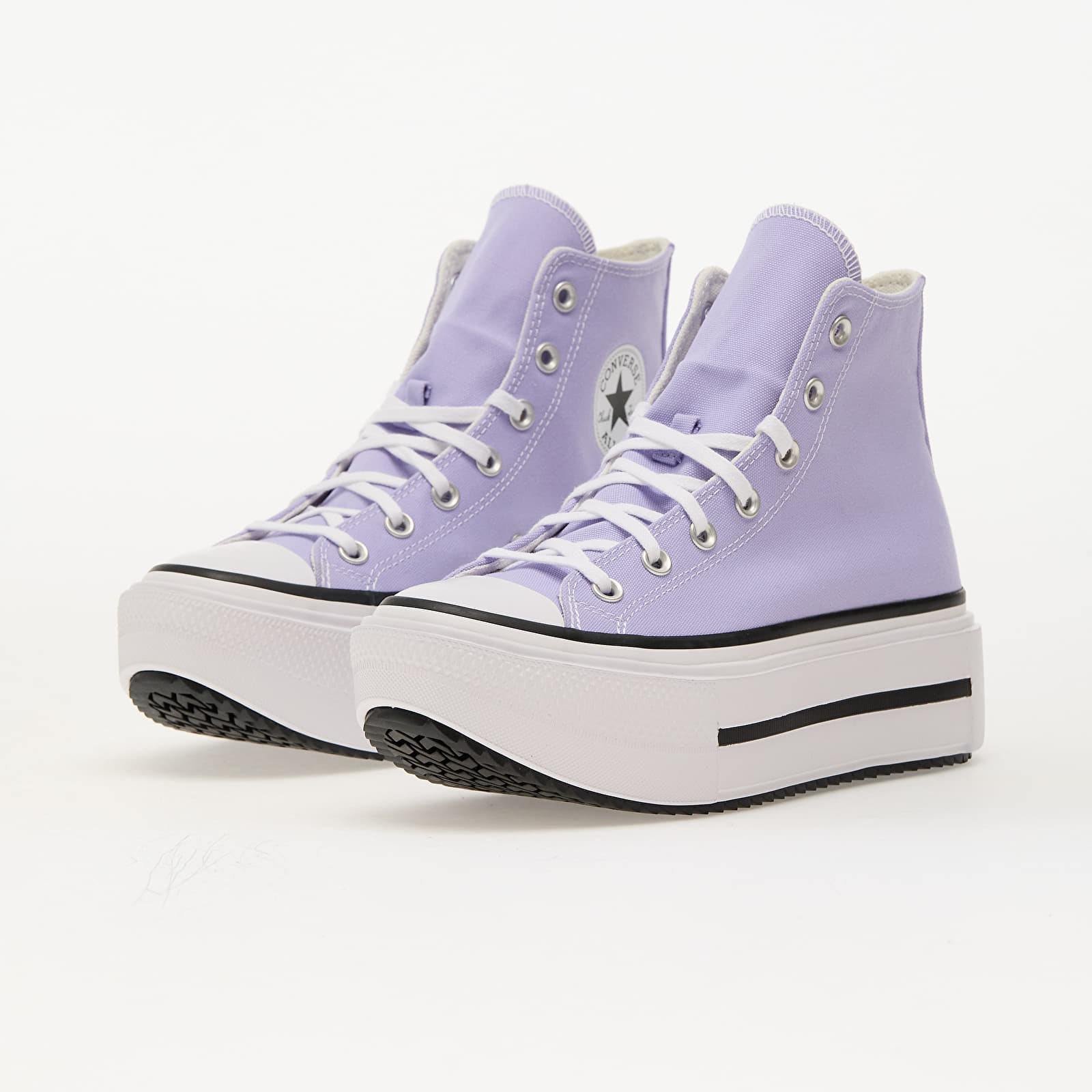 Zapatillas Hombre Converse Chuck Taylor All Star Lift Double Stack Violet Heat/ Egret/ Black