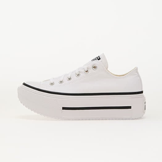 Converse Chuck Taylor All Star Lift Double Stack White/ Black/ White