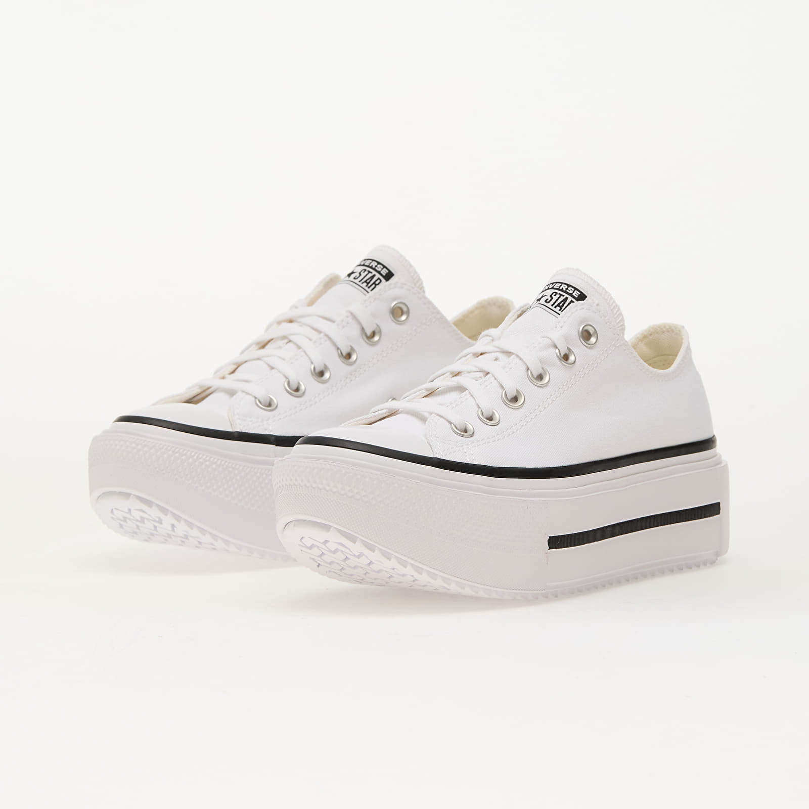 Dámské tenisky a boty Converse Chuck Taylor All Star Lift Double Stack White/ Black/ White