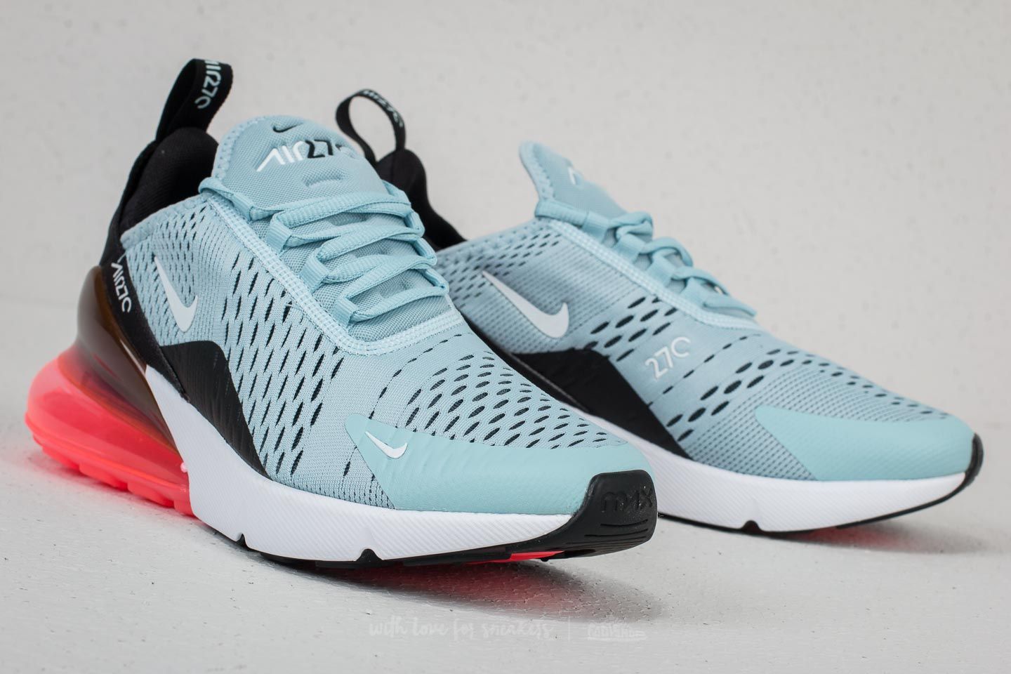 Damen Sneaker und Schuhe Nike W Air Max 270 Ocean Bliss White Black Footshop