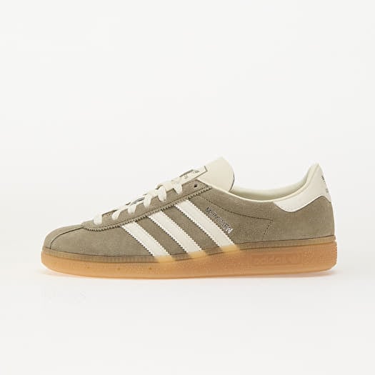 adidas Muenchen Silver Pebble/ Better Scarlet/ Gum 3