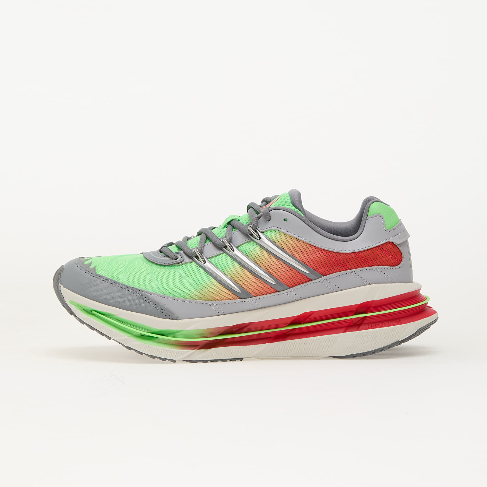 Levně Tenisky adidas Adistar Hrmy Lime Burst/ Grey/ Semi Lucid Red