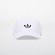 adidas Adicolor Classic Curved Foam Trucker Cap White