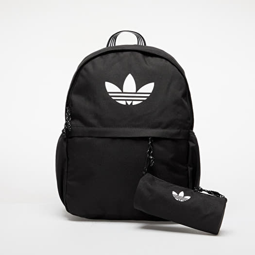 adidas Backpack With Pencil Case Black/ Wonder Alumina/ Semi Lucid Fuchsia