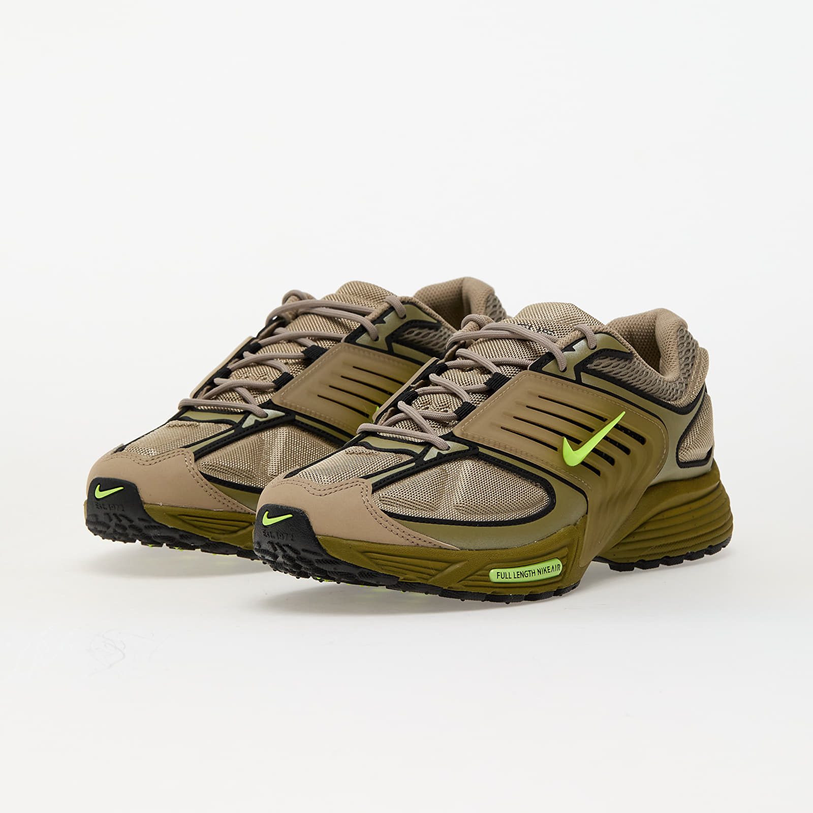 Încălțăminte și sneakerși pentru bărbați Nike Air Pegasus Wave Khaki/ Volt-Pacific Moss-Olive Flak