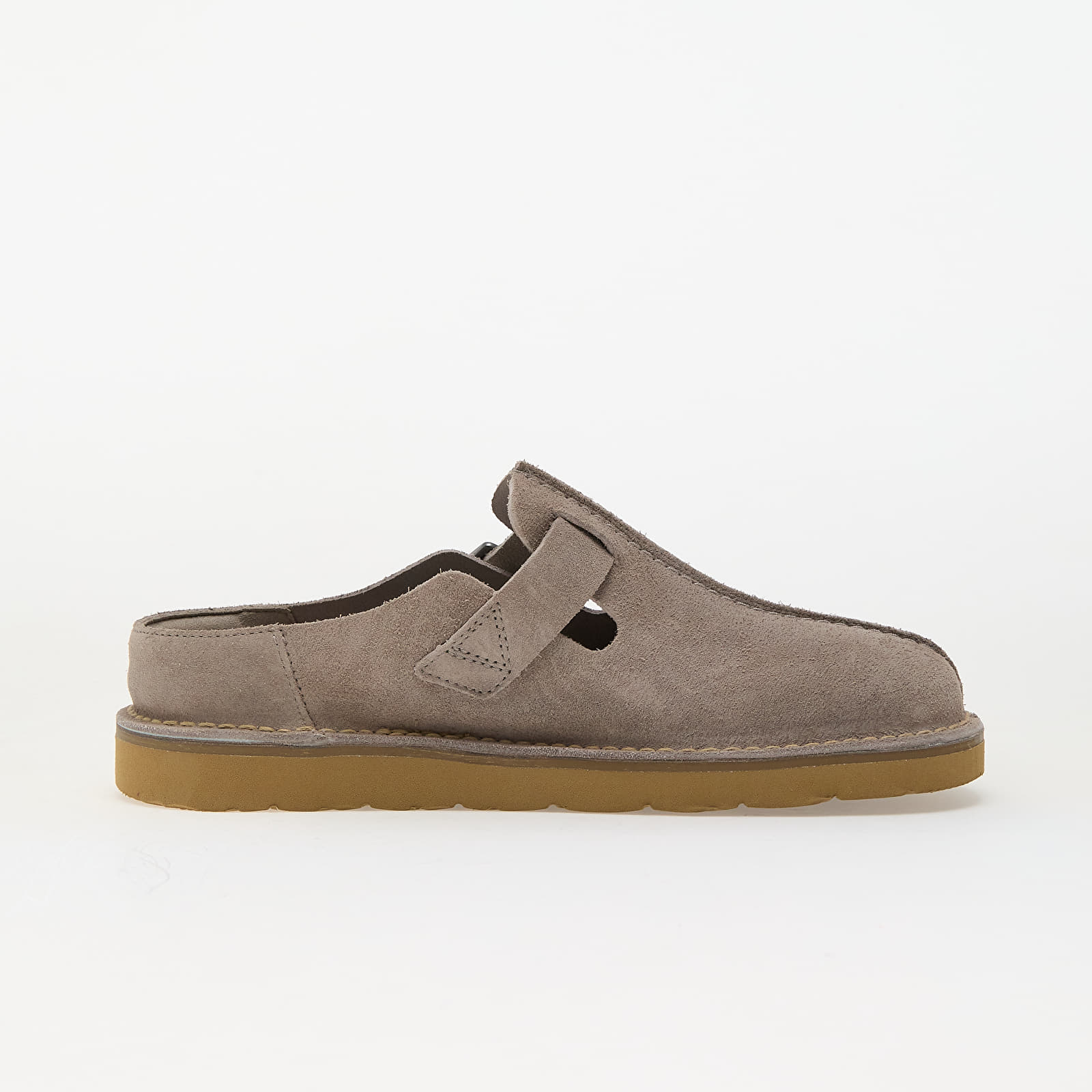 Pánske tenisky a topánky Clarks Originals Solsbury Mule Grey Suede