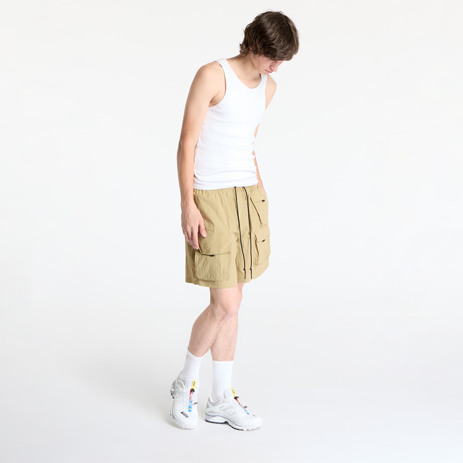 Szorty Nike Tech Men's Woven Cargo Shorts Parachute Beige/ Black