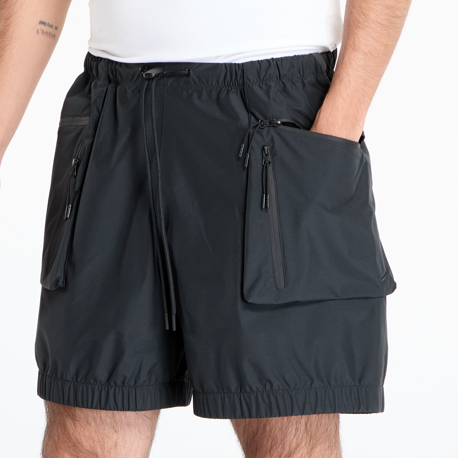 Rövidnadrágok Nike Tech Men's Super Lightweight Shorts Black/ Black