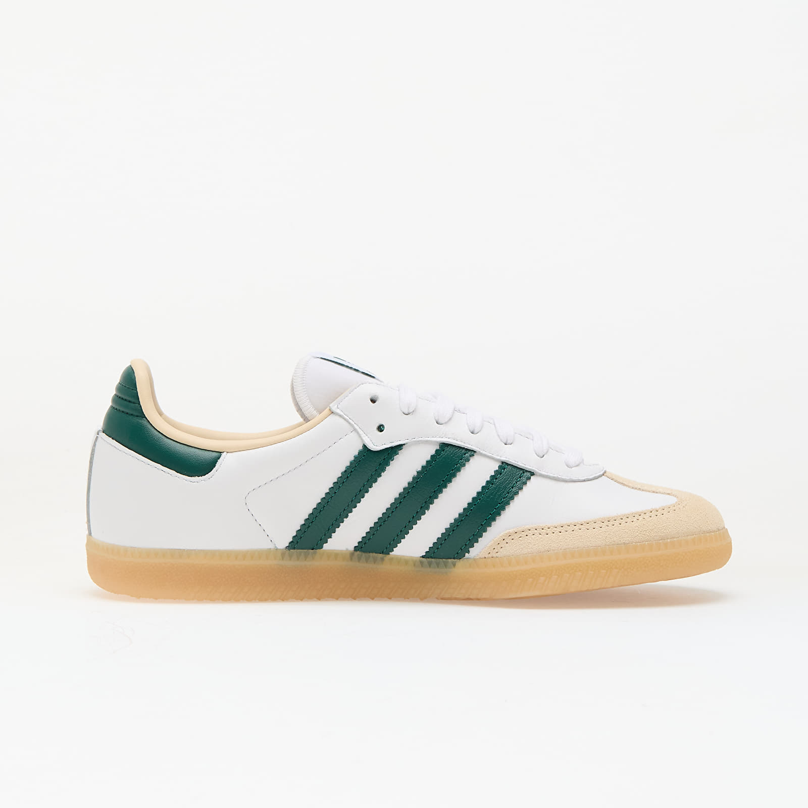 Vīriešu apavi adidas Samba OG Ftwr White/ Collegiate Green