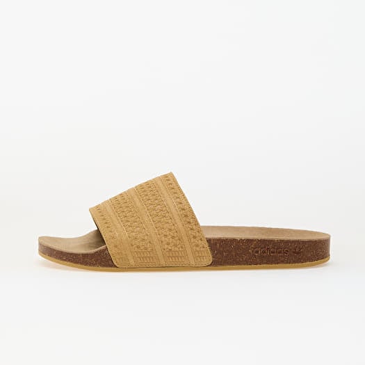adidas Adilette Slides Golden Beige/ Golden Beige/ Golden Beige