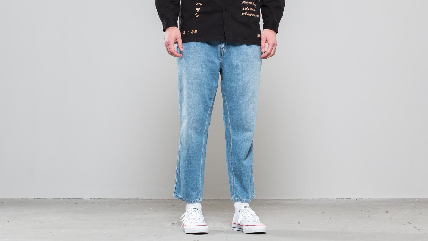 Pantalones Carhartt WIP Abbott Pant Blue (Prime Bleached)
