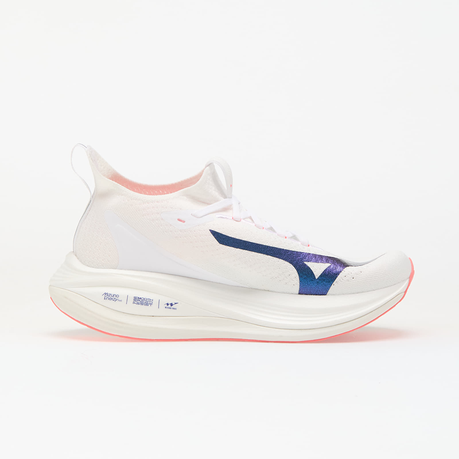 Női cipők Mizuno Neo Vista 2 W White/ Striking Coral/ Iris Bloo