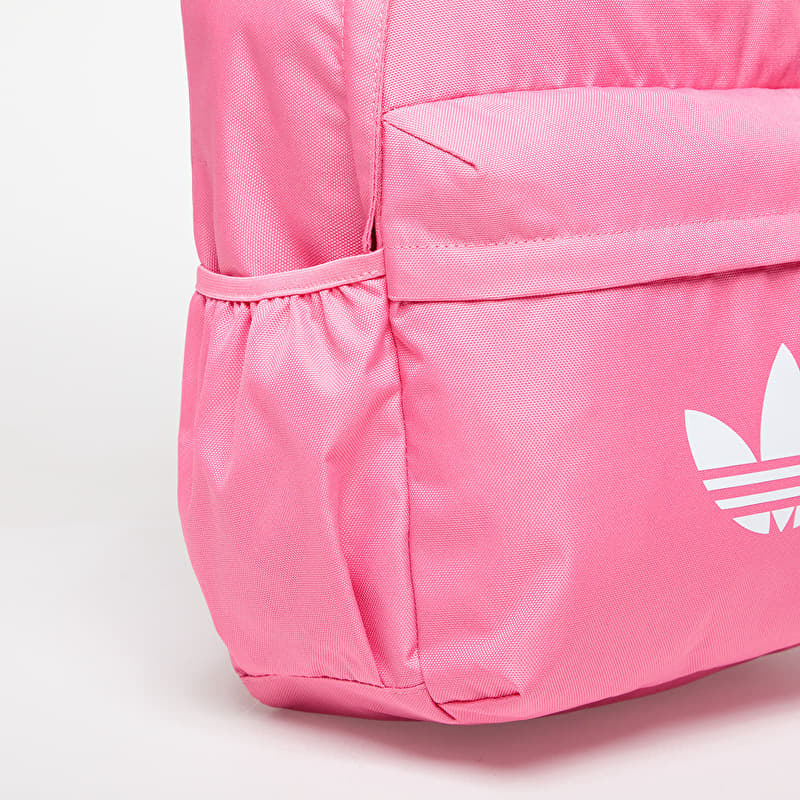adidas classic backpack pink 3-Stripe for men and women, bag with laptop sleeve : Electronics Trefoil logo Affiliate Backpack