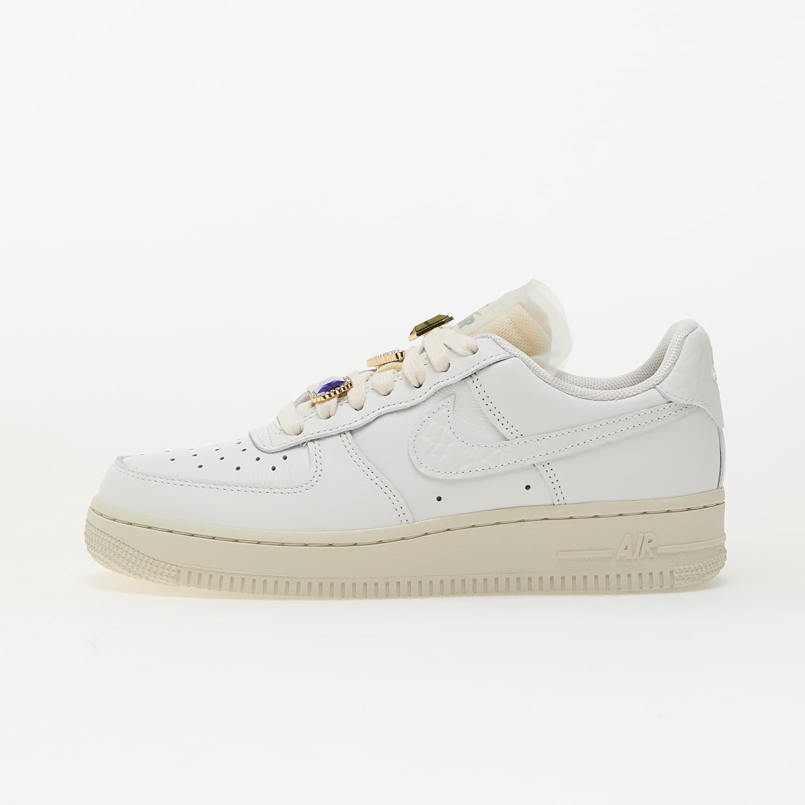 Levně Tenisky Nike W Air Force 1 Low Premium Summit White/ Summit White-Sea Glass