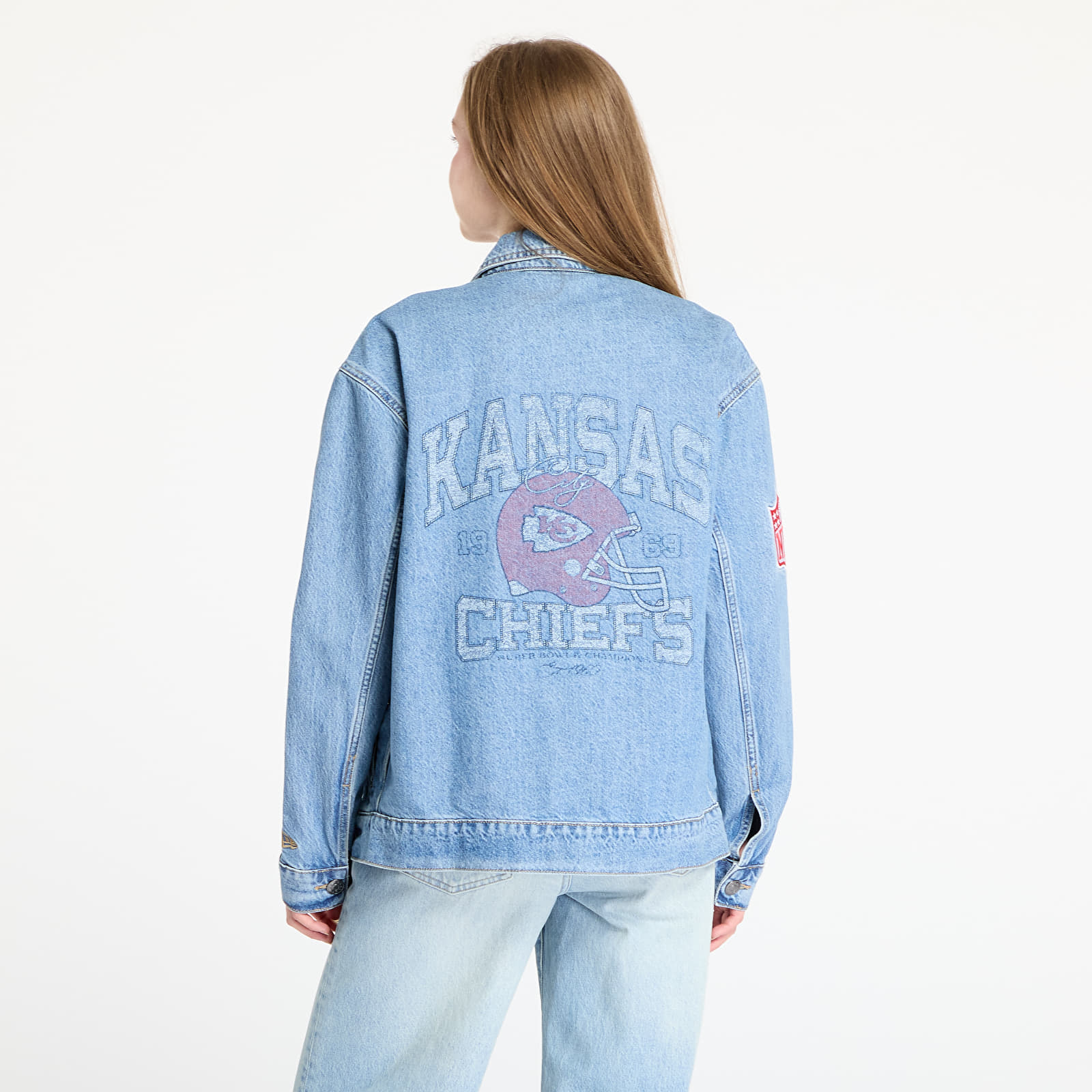 Men's jackets New Era Kansas City Chiefs Denim Jacket UNISEX Rdm