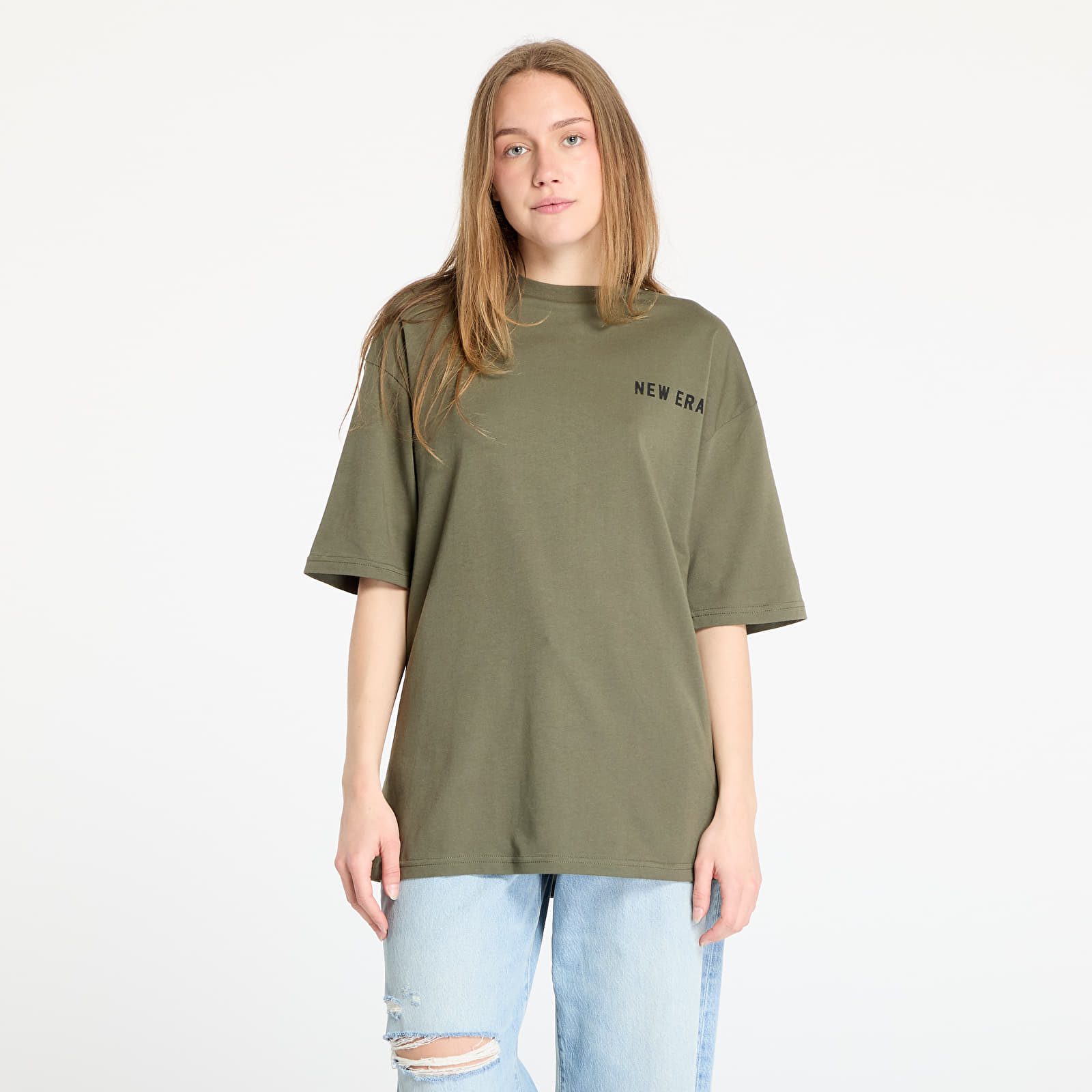T-särgid New Era Animal Graphic Oversized Tee UNISEX New Olive