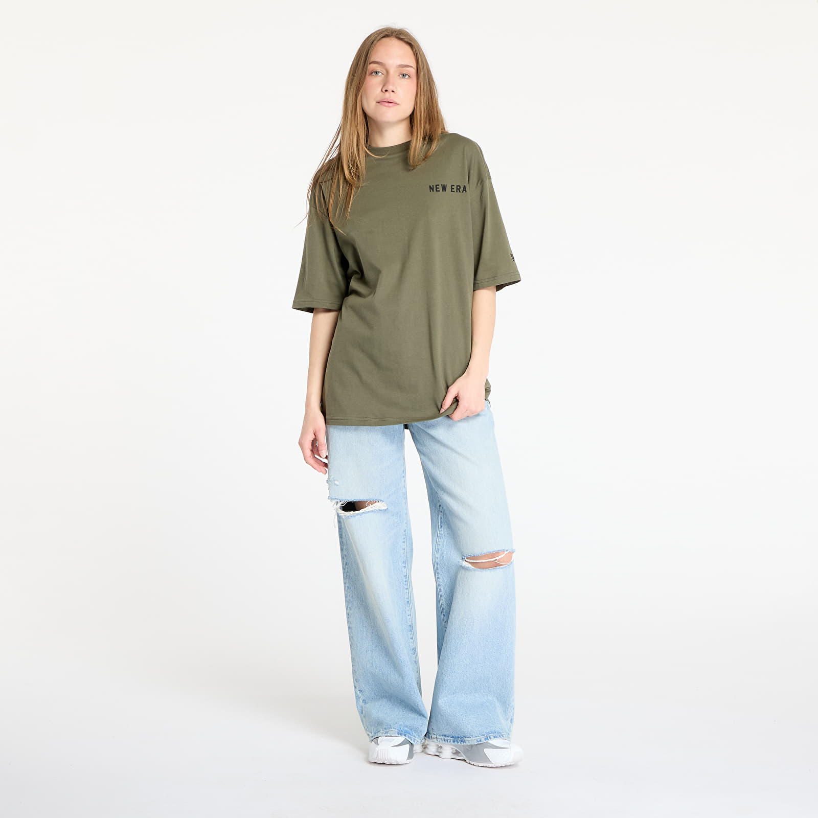 T-särgid New Era Animal Graphic Oversized Tee UNISEX New Olive