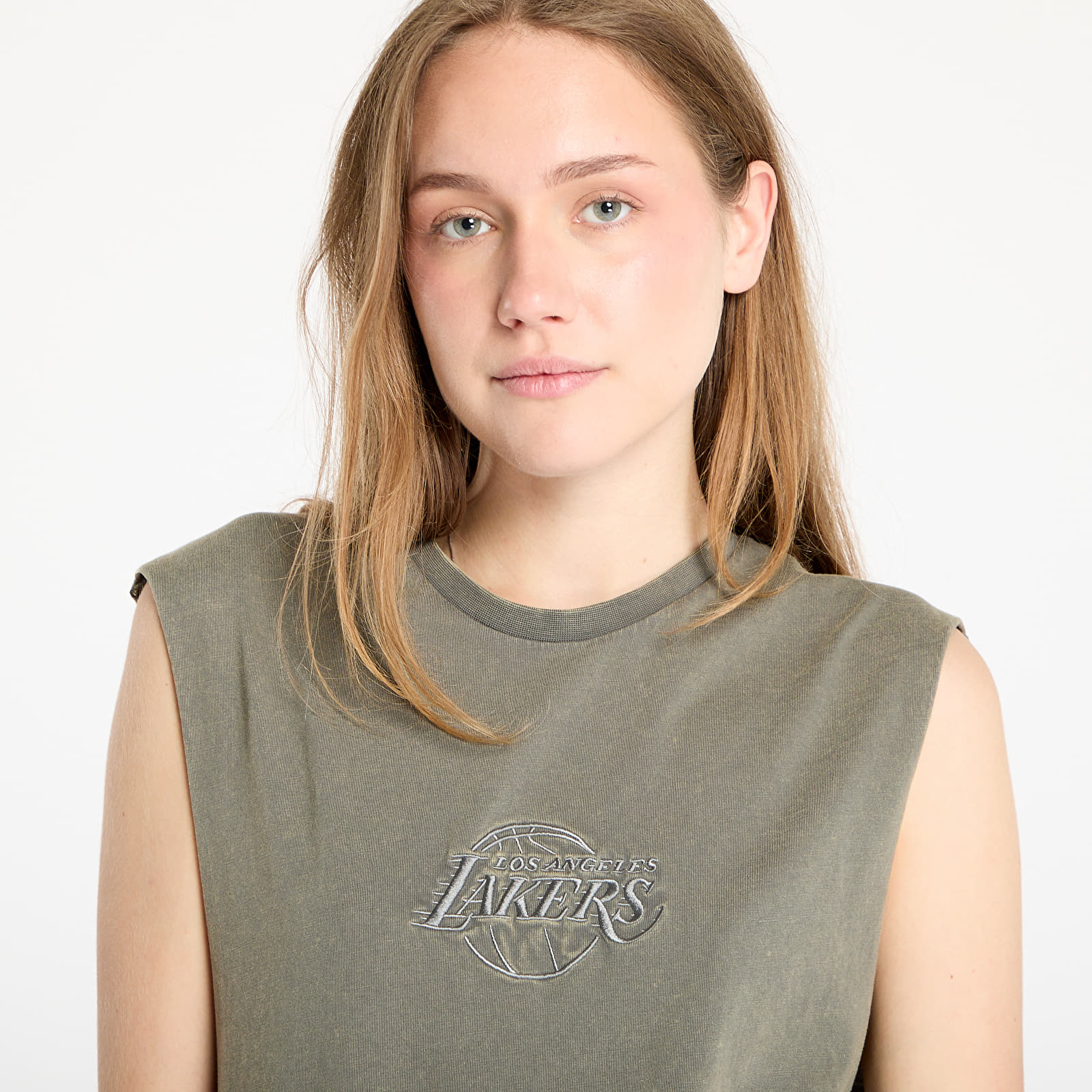 Vests New Era Los Angeles Lakers Washed Sleeveless Tee UNISEX Ahg