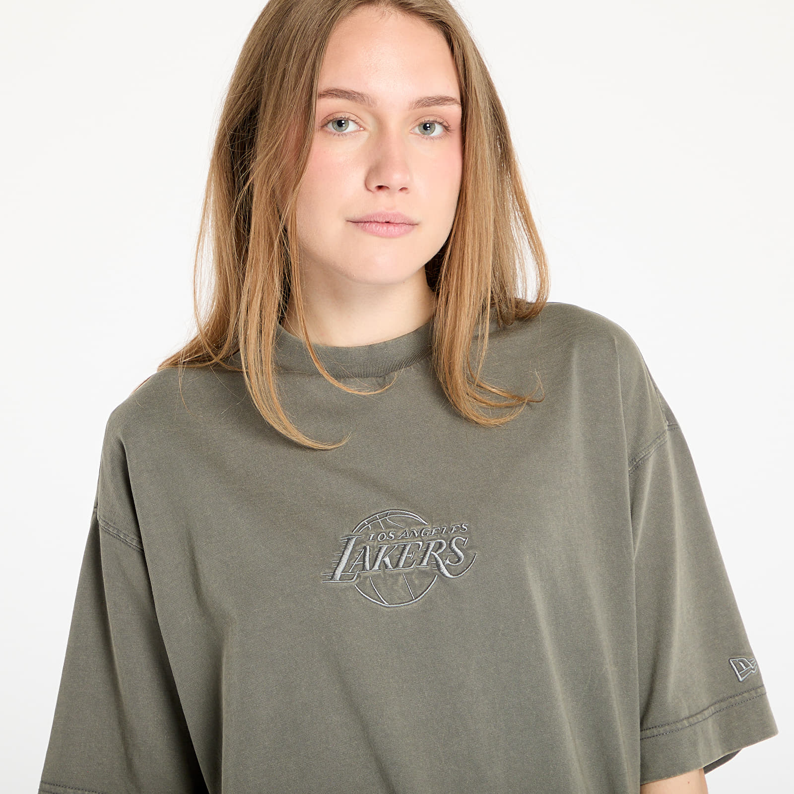 Koszulki New Era Los Angeles Lakers Washed Box Tee UNISEX Ahg